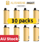 Alibarbar Ingot 9000 puffs-30 pack Multiple flavors(Ship from Sydney)