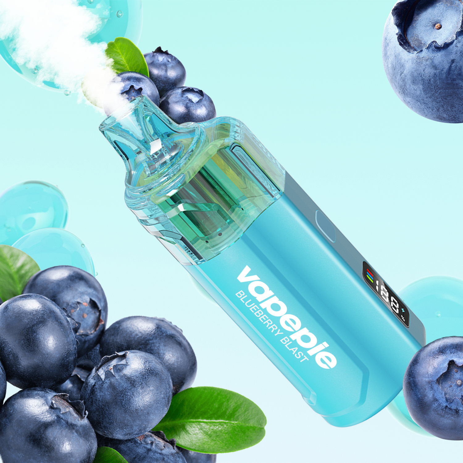 49d0e3a2997a028c3d6f9c66535bbc40b92cc31b.webp Vapepie Crystal Pop 15000 Puffs Blueberry Blast - Image 1