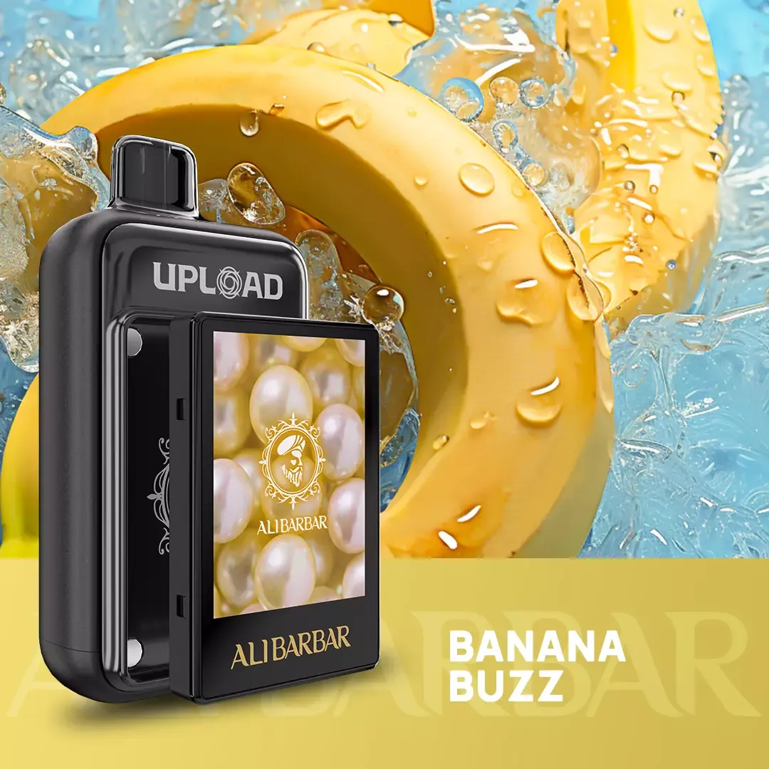 ALIBARBAR-UPLOAD-25000-PUFFS-4.webp Alibarbar Upload 25000 Puffs-Banana Buzz - Image 1