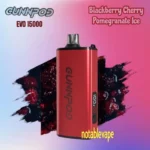 Gunnpod EVO BlackBerry Cherry Pomegranate ice 15000