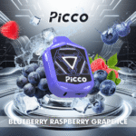 Picco Voom 7000 Puffs – Blueberry Raspberry Grape Ice