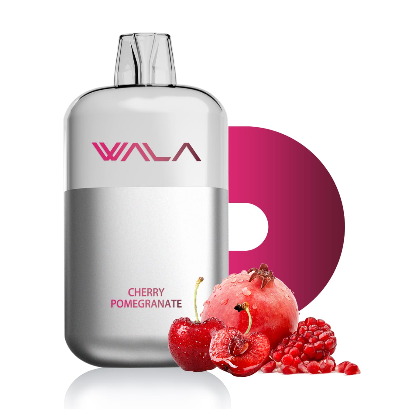 cherry-pomegranate.jpg Wala POP 10000 Puffs – Cherry Pomegranate - Image 1