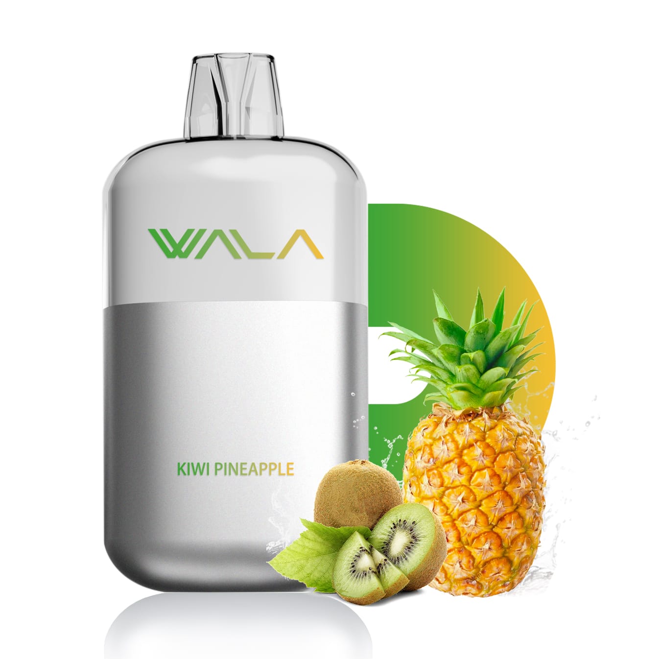 kiwi-pineapple.jpg Wala POP 10000 Puffs – Kiwi Pineapple - Image 1
